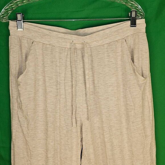 Tommy John Womens Cream Downtime Jogger Lounge Pants Large‎ - Picture 3 of 4